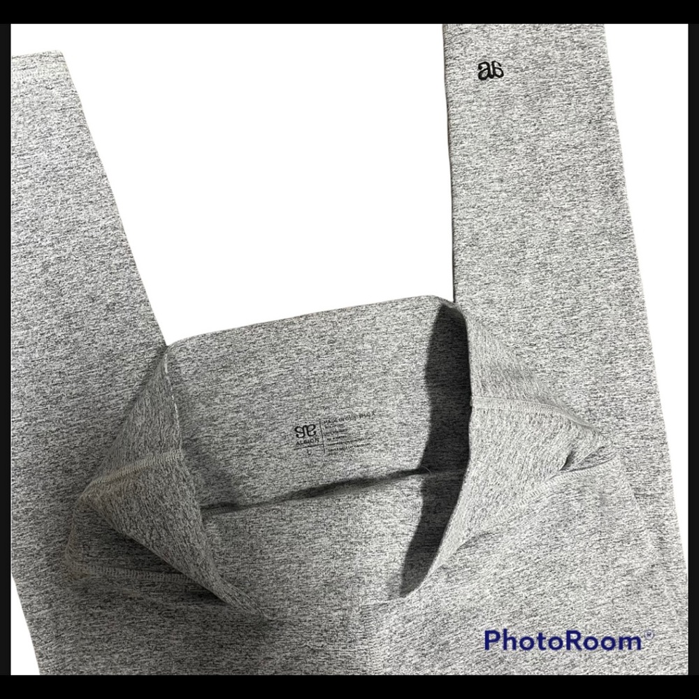 ALBION INTENTION COMPRESSION LEGGINGS, HEATHER GREY - Picture 5 of 7